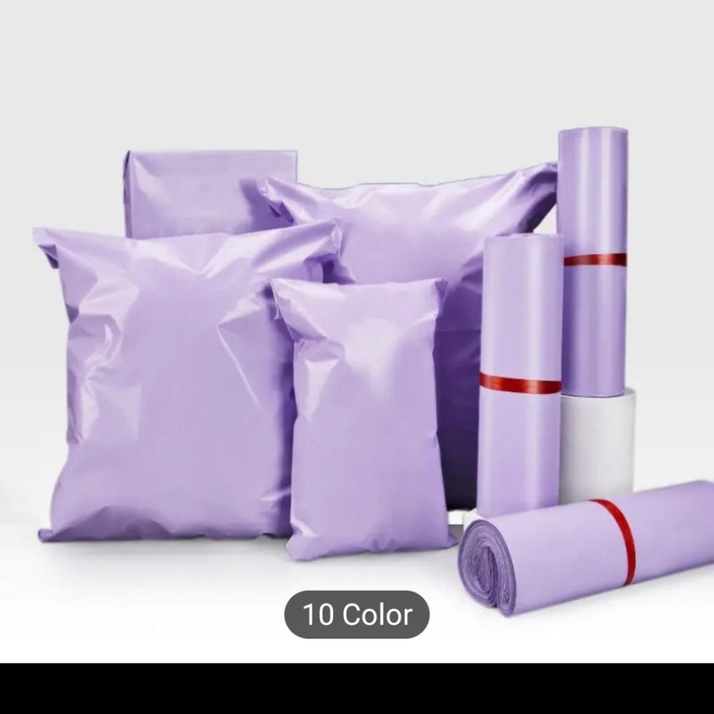 NEW Pretty Lilac Polymailers 12.5 x 10  qty 25 - Picture 6 of 6